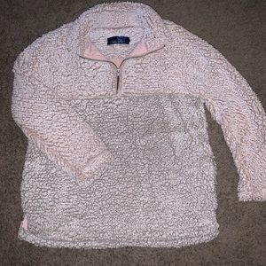 Francesca’s Sherpa half zip